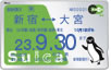 Suica定期券の画像